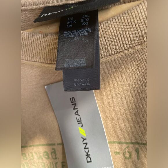 NWT DKNY Vintage Honorable Service T-Shirt National Defense XXL - Picture 11 of 12